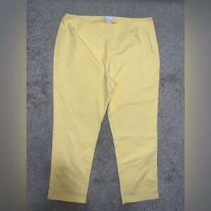 Chico's Sunny Yellow Pants